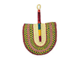 African Bolga Colorful Grass Fan