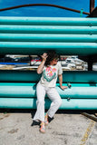Sow the seeds | ivory comfort colors boxy crop
