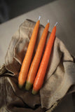 Carrot Beeswax Taper Candle