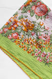 Vintage Garden Floral Square Scarf