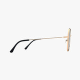 PALM GOLD Polarized Premium Metal Geometric Sunglasses