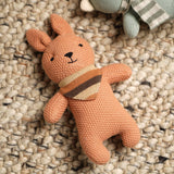 100% Handmade Cotton Knitted Soft Baby Bunny Plush Toy