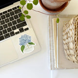 Hydrangea sticker