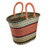 African Bolga Baskets : V-Shape Oval Basket