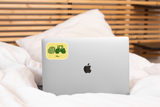 Hey Sticker - tractor, farmer, farming, farm, blue collar