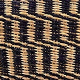 African Bolga Baskets : Navy/Natural Deep Fruit (G-155N+)