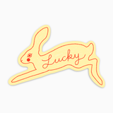 Lucky Rabbit Vinyl Sticker