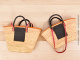 Woven Straw BeachTote Bag