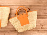 Woven Straw BeachTote Bag