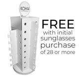 FREE 28 PC KOHV Custom Wood Spinning Retail Counter Display