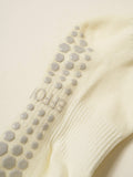 Cropped Crew Grip Sock - Mini Flower
