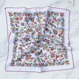 Floral & Butterfly Cotton Rayon Scarf