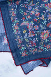 Floral & Butterfly Cotton Rayon Scarf