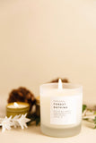 Forest Bathing Frosted Candle