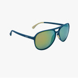 DASH LAGOON Polarized Active Soft Rubber Aviator Sunglasses