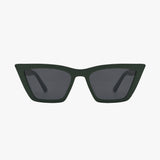 BAY OLIVE GREEN Polarized Women's Cat Eye Fashion Sunglasses
