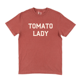 Tomato Lady Tee - Crimson