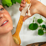 Vegan Bamboo Exfoliating Dry Brush | Earth Day Bestseller