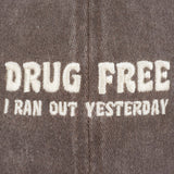 Drug Free Baseball Cap