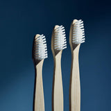 Davids premium bamboo toothbrush | adult soft | single