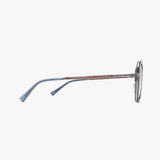 LEX DENIM Polarized Navigator Metal Sunglasses