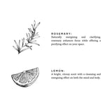 Rosemary + Lemon - Signature 3-Wick Non-Toxic Candle