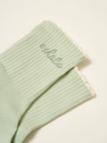 Inhale Exhale Grip Sock [Mint Green]