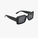 BREEZE MIDNIGHT Polarized Rectangle Fashion Sunglasses