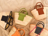 Woven Straw BeachTote Bag