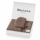 100% Organic Cotton Luxury Organic Blanket + Hat Gift Set