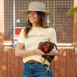 Chicken Lady Tee - Butter