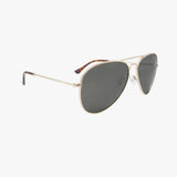 RYDER SMOKE Polarized Aviator Metal Sunglasses