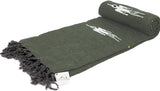 Olive Green Baja Thunderbird Blanket