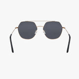 PALM GOLD Polarized Premium Metal Geometric Sunglasses
