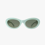 CORA MINT Polarized Fashion Oval Round Sunglasses