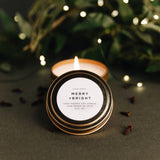 Travel Tin Candles | Merry + Bright (6 oz.)