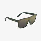 BIRCH BRONZE Polarized Oversized Shield Fashion Sunglasses