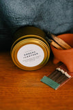 Travel Tin Candle | Embers + Leather (6 oz)