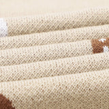 100% Luxury Cotton Swaddle Receiving Baby Blanket - Mushroom