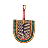African Bolga Colorful Grass Fan