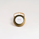 Travel Tin Candles | Orange + Clove (6 Oz)