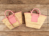 Woven Straw BeachTote Bag