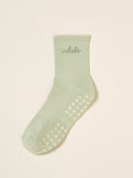 Inhale Exhale Grip Sock [Mint Green]