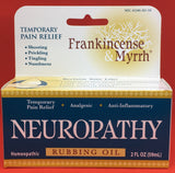 Frankincense & Myrrh Rubbing Oil 2 fl oz