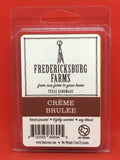 Fredericksburg Farms Creme Brulee Scented Texas Made Wax Melts 2.5 oz