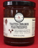 Toasted Cinnamon Pear Preserves