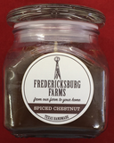 Fredericksburg Farms Spiced Chestnut Scented  Candle 10 oz